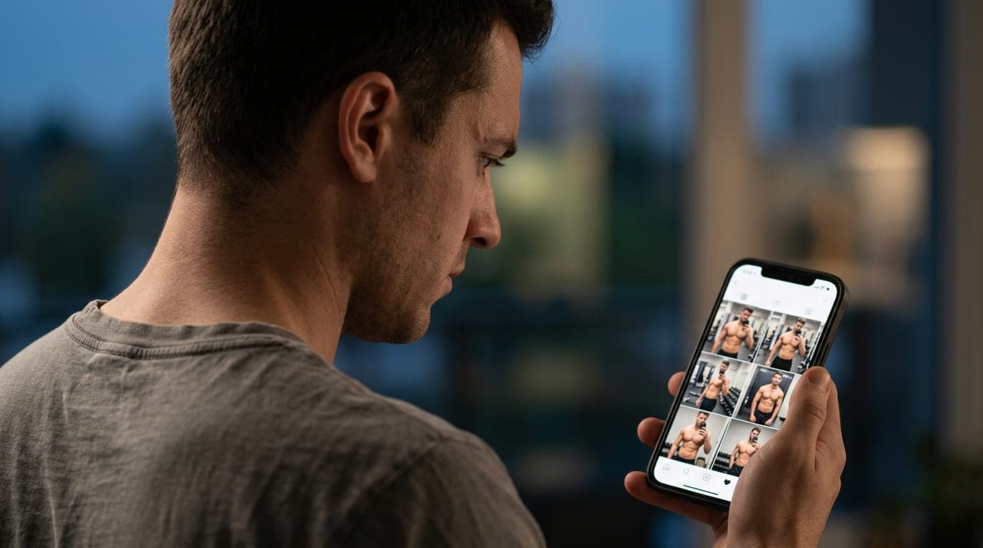 The Mirror, The Muscle, and The Message: Navigating the Shirtless Selfie Dilemma